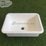 Lavabo recto - 28x38x12cm