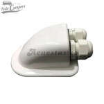 Pasatechos 2 vías para placas solares - Color Blanco