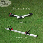 Kit de ampliación de 2 a 3 bicicletas (Rail Premium y Brazo Block Pro S D2) - Negro