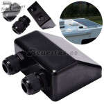 Pasatechos 2 vías para placas solares - Color Negro