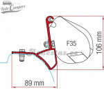 Soporte Toldo Fiamma F35 Pro Trafic Vivaro Talento NV300 desde 2015