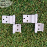 Bisagra puerta derecha semiempotrada (2 uds.)