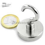 Imán con gancho - Fuerza 30 Kg