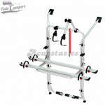 Portabicicletas para Volkswagen T5 de Portón (incluye 2 Rail Quick Pro + Bike Block Pro 1 Negro + Bike Block Pro D2) - Fiamma