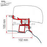 Soporte Toldo Fiamma F40 Van 270 - Vito, Vito Tourer y Clase V desde 2014