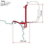 Soporte multirail para toldo Fiamma F45s para Volkswagen T5 y T6 (Reimo)