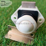 Cierre de pulsador MINI para puertas y cajones 19mm (varios colores)