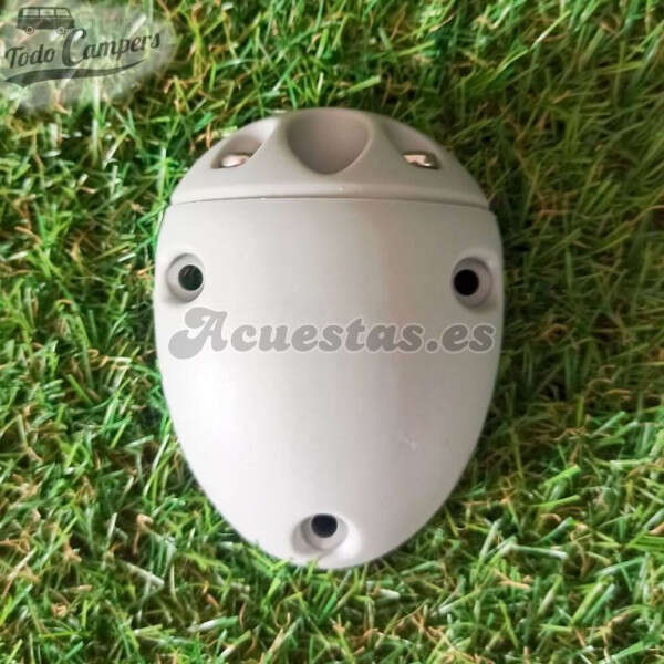 Pasatechos 2 vías para placas solares (Estilo Náutico) - Gris claro