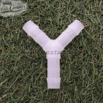 Empalme conector en forma de Y para mangueras