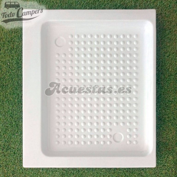Plato de ducha blanco 83x67cm - Encastrable