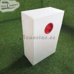 Depósito de agua de 72 L - 23x68x46cm