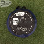 Ducha manual con bomba de pie