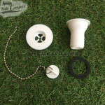 Desagüe recto - Salida 2,5 cm (encastre 3,1 cm) - Tipo H