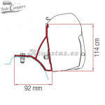 Soporte Toldo Fiamma F45s Trafic Vivaro Talento NV300 desde 2015