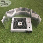 Protector de viento para cocina/hornilla/barbacoa de gas