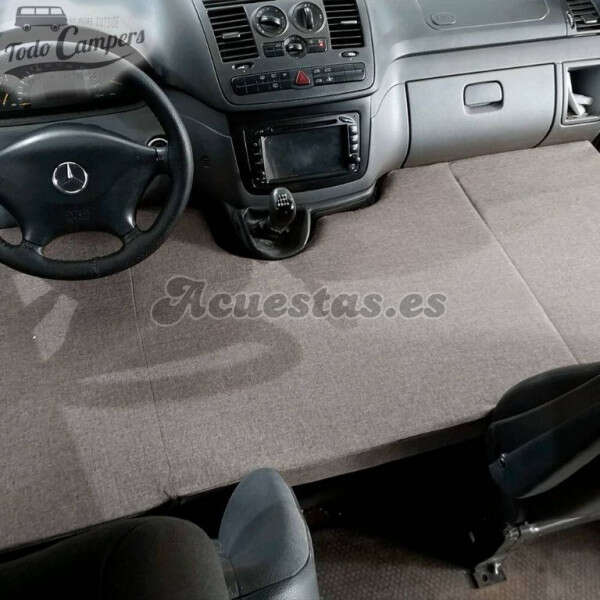 Cama plegable infantil para Mercedes Vito Tourer desde 2014 (Manual) - CHENILLA