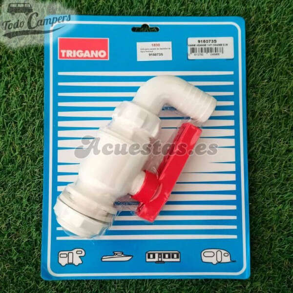 Grifo para vaciado de depósitos de agua residual 30 mm