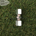 Conector recto ermeto 8mm para tubo de gas