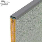 Canto en T Antigolpes - Gris Oscuro - 25 metros