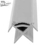 Perfil PVC Antigolpes - Gris Medio