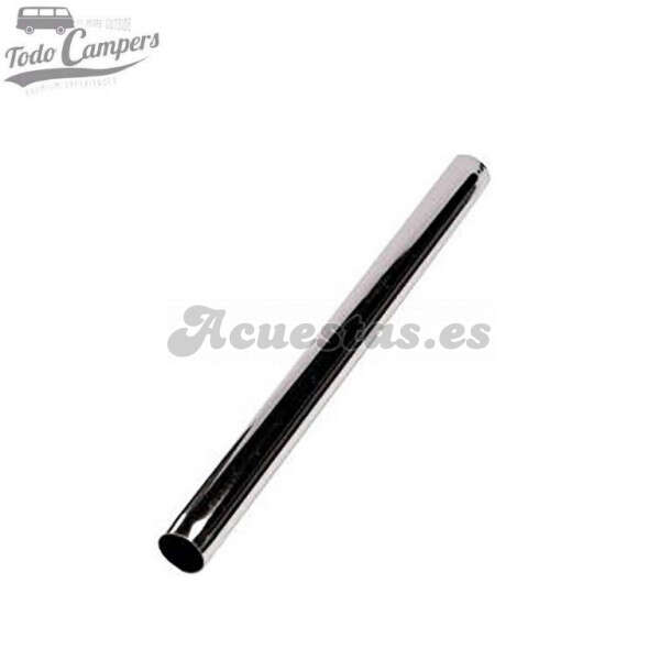 Tubo cromado de 70 cm para soportes modulares de mesa