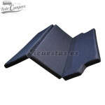 Colchón de espuma HR + Visco (5+3 cm) para Trafic, Vivaro y Primastar 2002-2014 (con plásticos) - CHENILLA