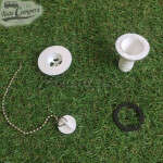 Desagüe recto - Salida 2 cm (encastre 3,1 cm) - Tipo H