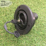 Bocana de agua con tapón (con llave) - Color Negro