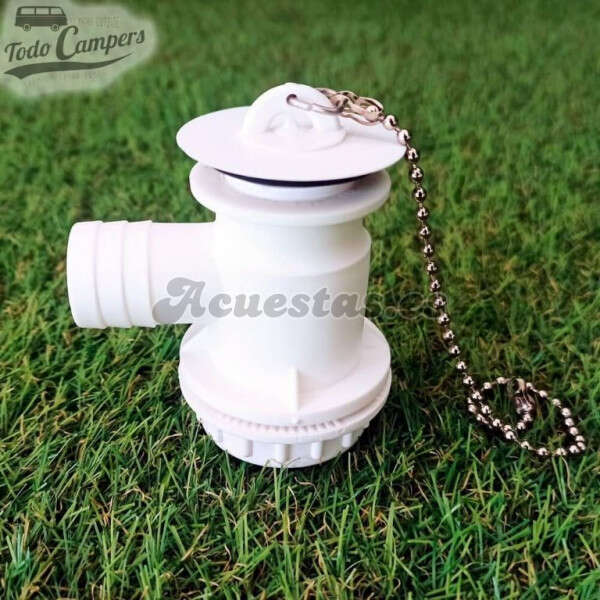 Desagüe con sifón, Salida 2,5 cm (encastre 3,1 cm) - Tipo H