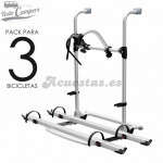 Portabicicletas Fiamma Carry Bike PRO para Autocaravanas - 3 BICIS