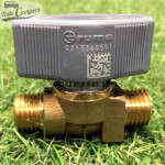 Llave de paso ermeto para tubo de gas 8 mm - 1 vía