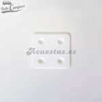 Bisagra de plástico - Blanca