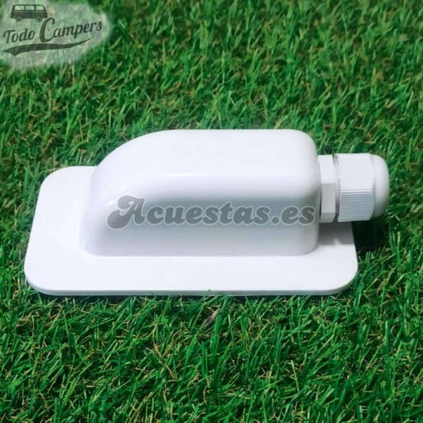 Pasatechos 1 vía para placas solares - Color Blanco