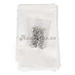 Obelink set de cortinas blancas Queen 