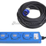 Pro Plus CEE 3 vías regleta USB 