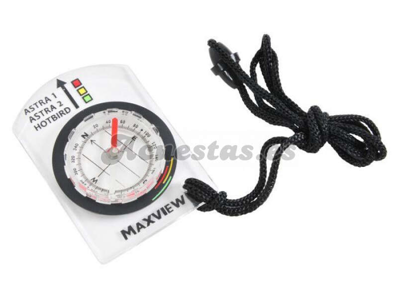 Maxview brújula analógica para satélite