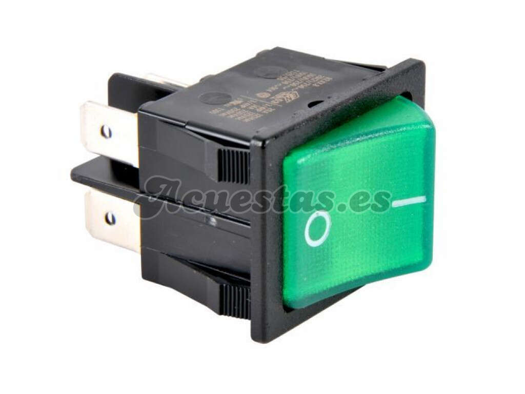 FXC Interruptor Basculante De Aluminio, 5 Cuadrillas, 5 Pines, Encendidoapagado, 2 LED Retroiluminados Para Barco Coche Color Naranja Marino