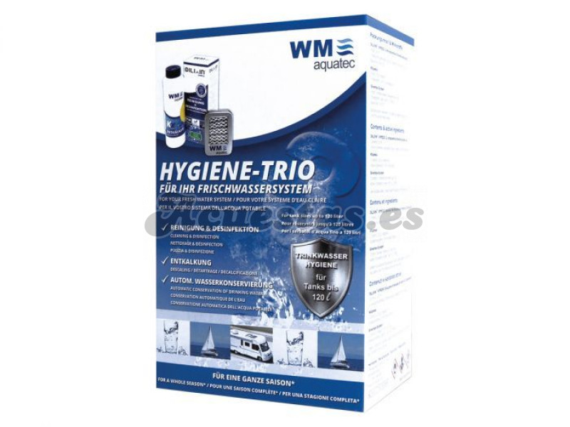 WM-Aquatec Hygiene-Trio para tanque de 120 litros
