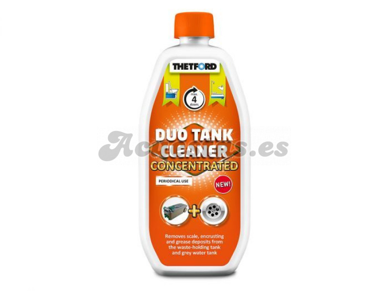 Thetford Duo Tank Cleaner Concentrated líquido tanque residuos