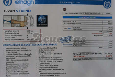 Elnagh E-Van 5 Trend