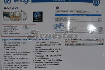 Elnagh E-Van K2