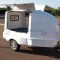 Mini caravana blanca