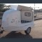 Mini Caravana Teardrop Blanca